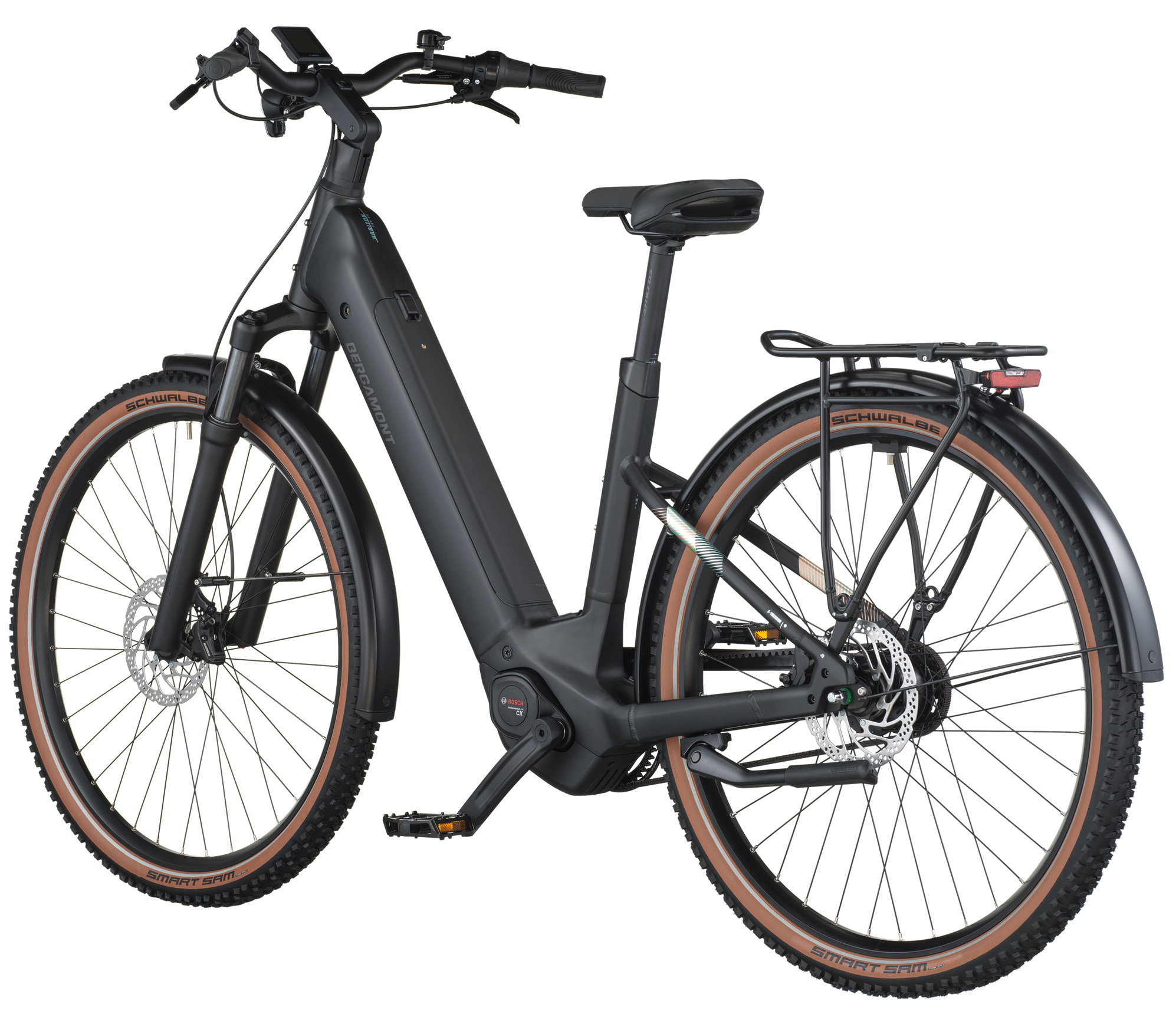 BERGAMONT E-Horizon SUV 20 Belt Wave matt schwarz – Bild 3